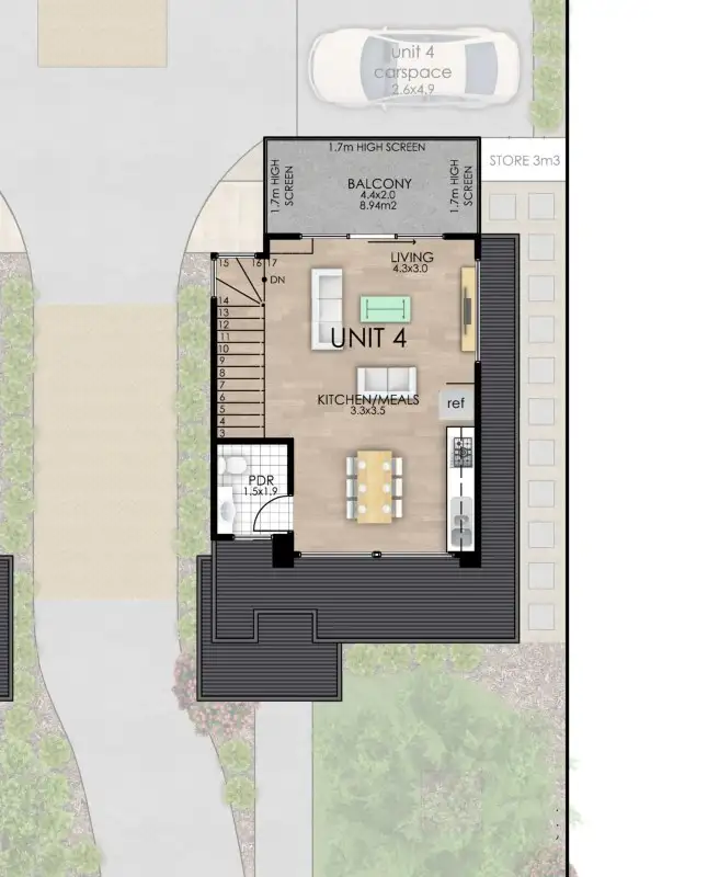 Seventh view of Homely townhouse listing, 1, 3 and 4/8 Bardia Street, Heidelberg West VIC 3081