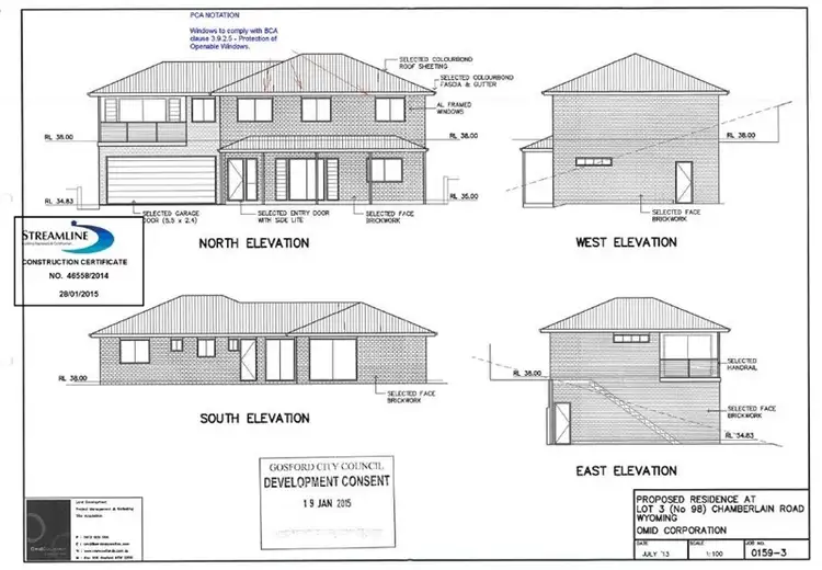 Third view of Homely land listing, 98 Chamberlain Road, Wyoming NSW 2250