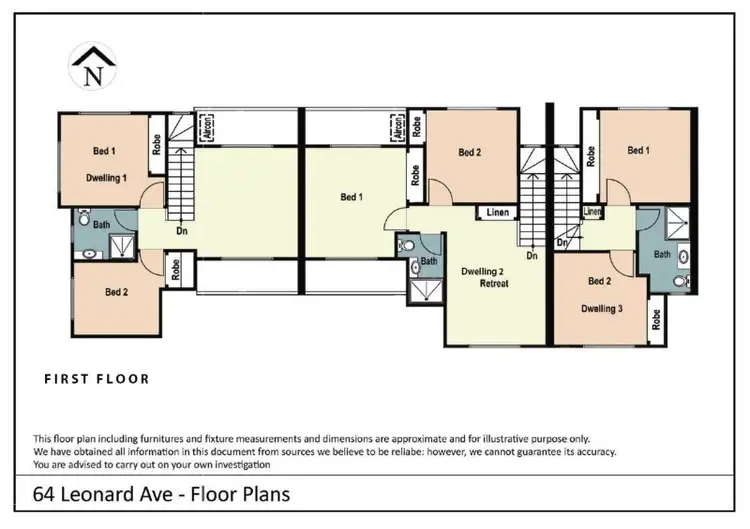 Third view of Homely house listing, 64 Leonard Avenue, Glenroy VIC 3046
