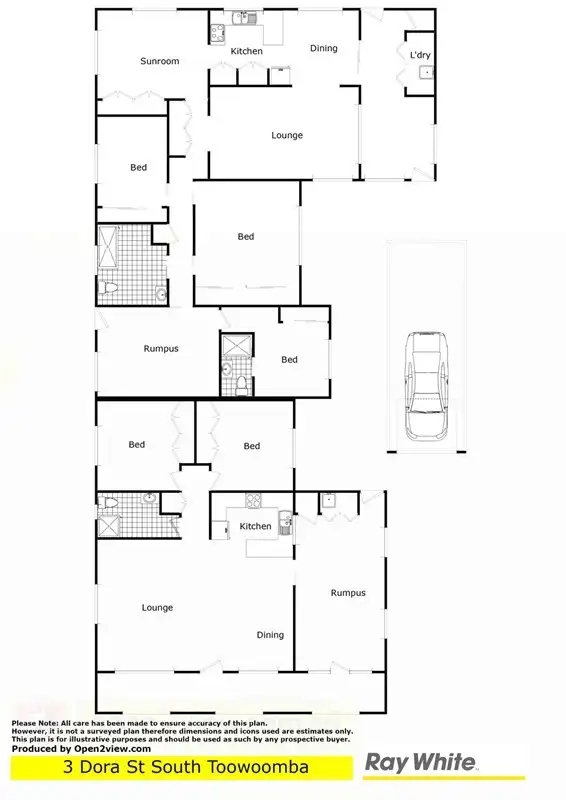 Second view of Homely house listing, 3 Dora Street, South Toowoomba QLD 4350