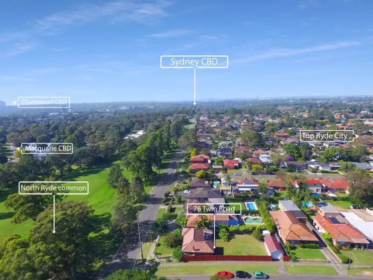 Third view of Homely house listing, 76 Twin Road, North Ryde NSW 2113