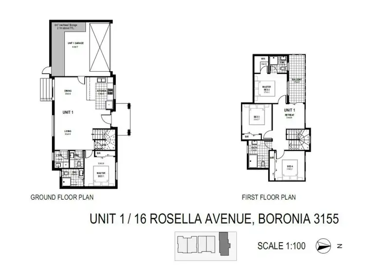 Sixth view of Homely townhouse listing, 1-5/16 Rosella Avenue, Boronia VIC 3155