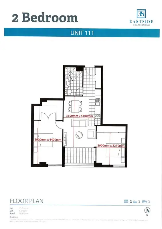 Fifth view of Homely apartment listing, Apt 111/6-8 Charles Street, Charlestown NSW 2290