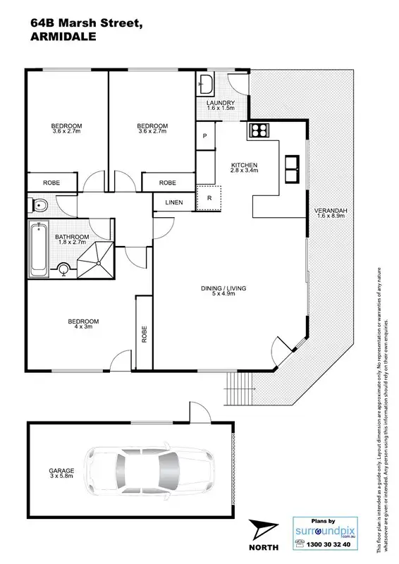 Seventh view of Homely house listing, 64B Marsh Street, Armidale NSW 2350
