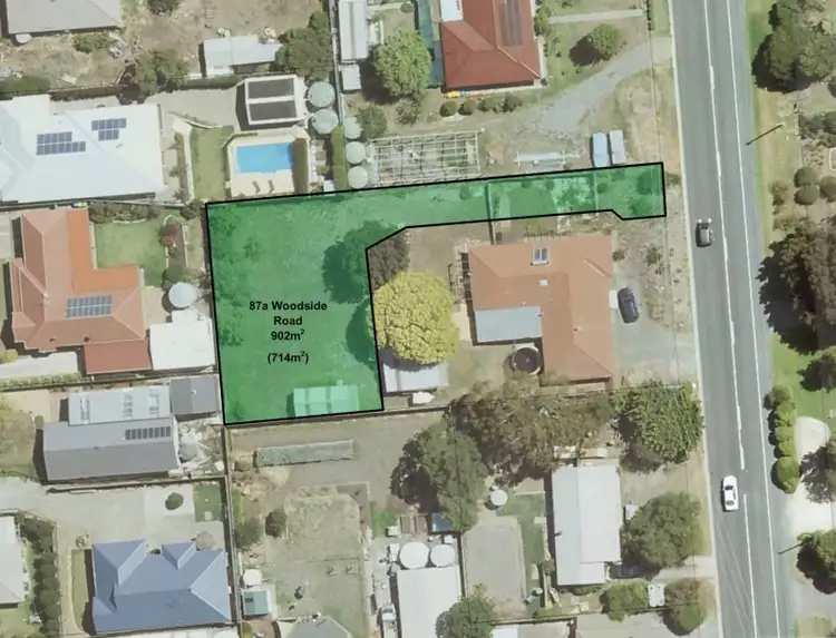 Main view of Homely land listing, 87a Woodside Road, Nairne SA 5252