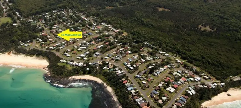 Main view of Homely house listing, 10 Manyana Drive, Manyana NSW 2539