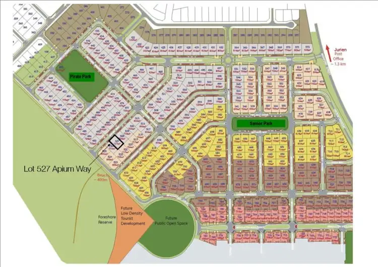 Third view of Homely land listing, Lot 527, 29 Apium Way, Jurien Bay WA 6516