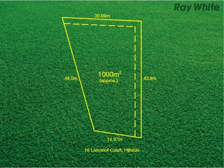 Main view of Homely land listing, 16 Lancelot Court, Hillside VIC 3037
