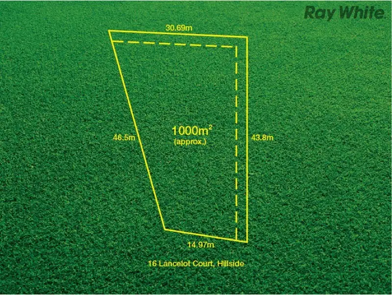 Main view of Homely land listing, 16 Lancelot Court, Hillside VIC 3037