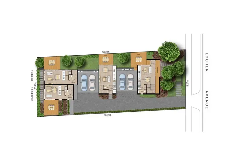 Second view of Homely townhouse listing, 2, 3 and 4/6 Locher Avenue, Reservoir VIC 3073