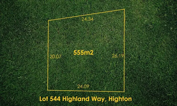 Lot 544 Highland Way, Highton VIC 3216