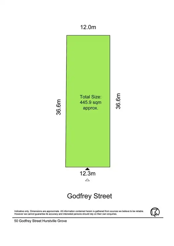 Main view of Homely land listing, 50 Godfrey Street, Hurstville Grove NSW 2220