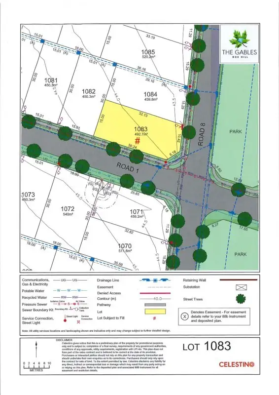 Third view of Homely land listing, Lot 1083 'The Gables', Box Hill NSW 2765