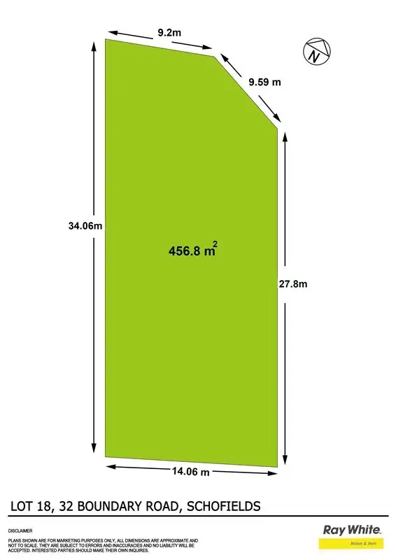 Main view of Homely land listing, Lot 18/32 Boundary Road, Schofields NSW 2762