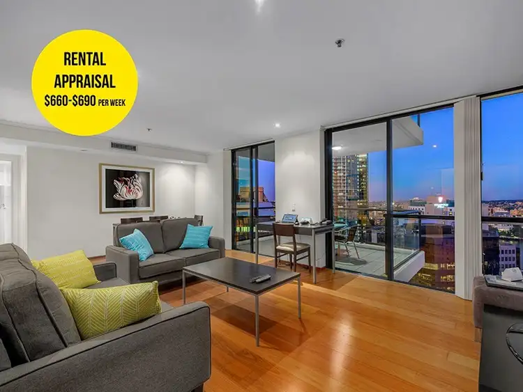 Second view of Homely apartment listing, 2501/120 Mary Street, Brisbane QLD 4000