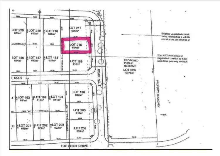 Fourth view of Homely land listing, Lot 216 Howell Avenue, Port Macquarie NSW 2444