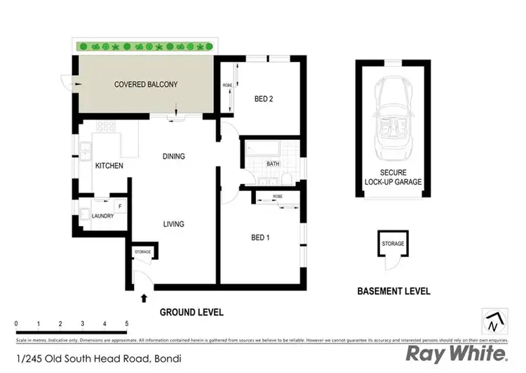 Fifth view of Homely apartment listing, 1/245 Old South Head Road, Bondi NSW 2026