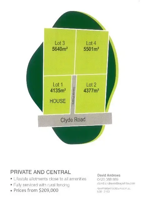 Main view of Homely land listing, Lot 3/51 Clyde Road, Bannockburn VIC 3331