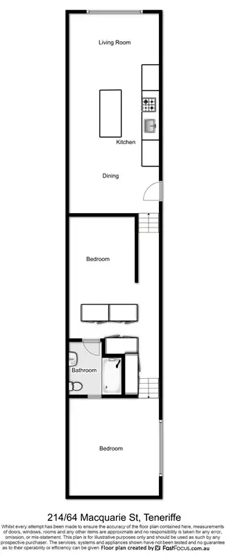 Third view of Homely apartment listing, 214/64 Macquarie Street, Teneriffe QLD 4005