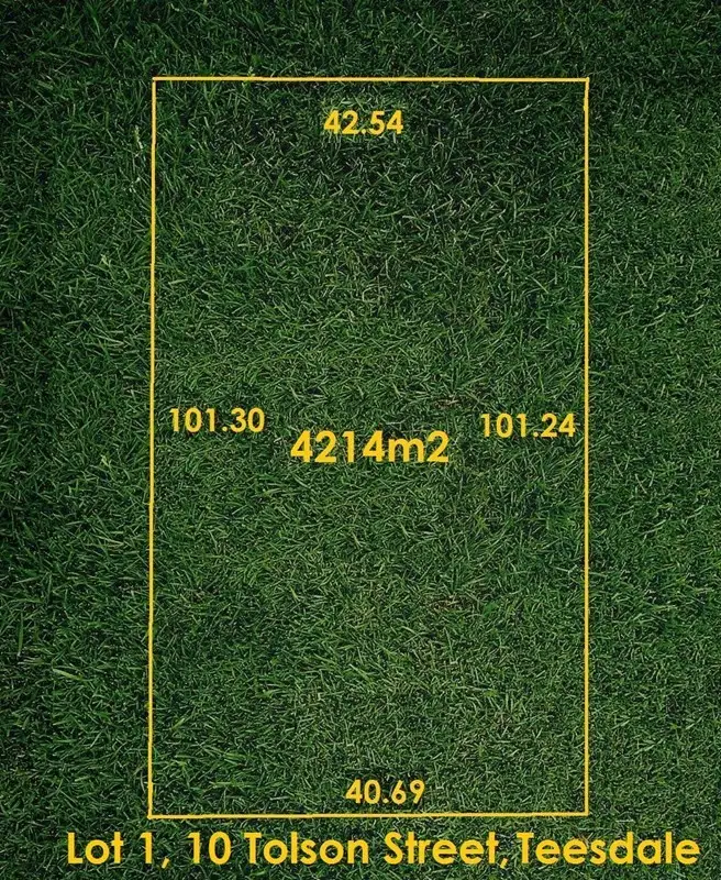 Main view of Homely land listing, Lot 1, 81 Barker Street, Teesdale VIC 3328