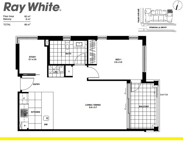 Second view of Homely apartment listing, 501/50 Peninsula Drive, Breakfast Point NSW 2137