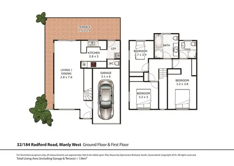 Second view of Homely townhouse listing, 32/184 Radford Road, Manly West QLD 4179