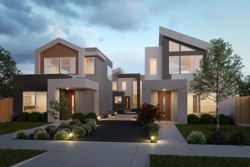 Main view of Homely townhouse listing, 1, 3 and 4/8 Bardia Street, Heidelberg West VIC 3081