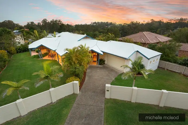 Main view of Homely house listing, 3 Brushbox Court, Chapel Hill QLD 4069