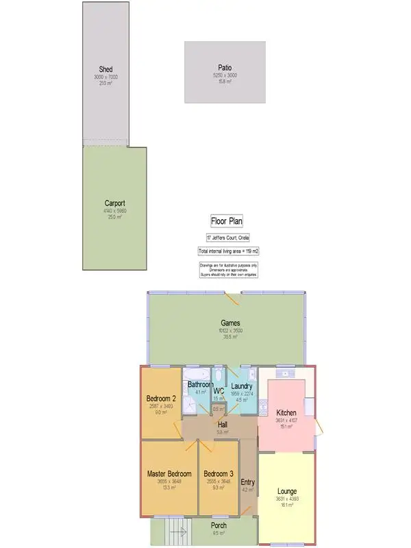 Fifth view of Homely house listing, 17 Jeffers Court, Orelia WA 6167