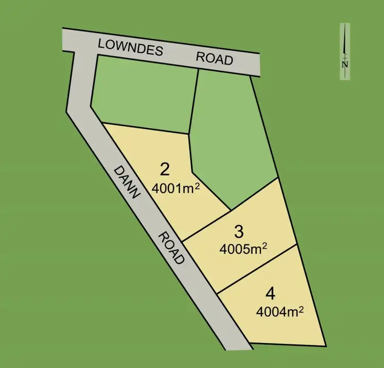 Main view of Homely land listing, Lots 2,3 and 4 Dann Road, Bannockburn VIC 3331