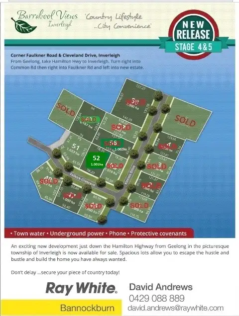 Fourth view of Homely land listing, Lot 51 Falkirk Crescent, Inverleigh VIC 3321