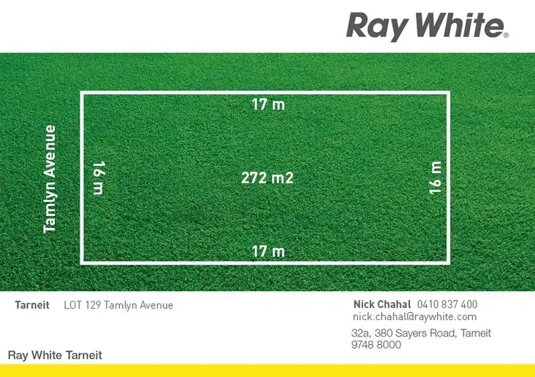 Lot 129 Tamlyn Avenue, Tarneit VIC 3029