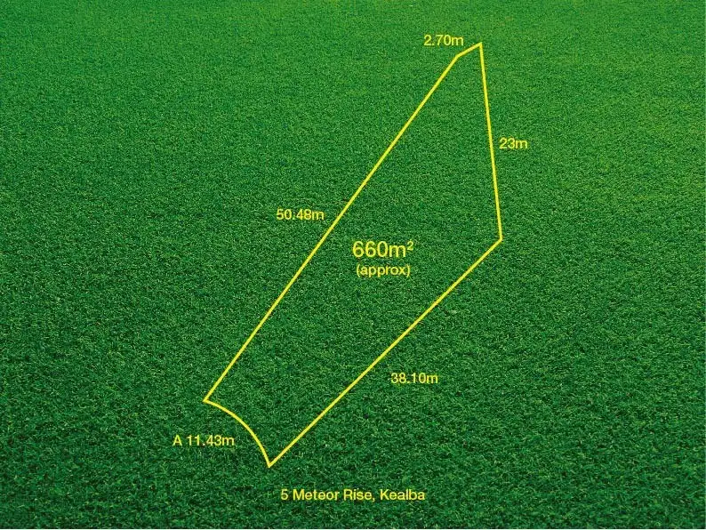 Main view of Homely land listing, 5 Meteor Rise, Kealba VIC 3021