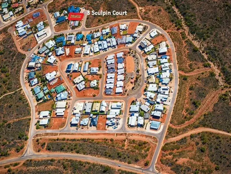 Third view of Homely land listing, 3 Sculpin Court, Exmouth WA 6707