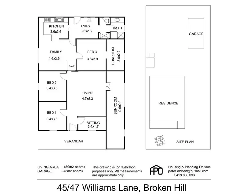 Main view of Homely house listing, 45/47 Williams Lane, Broken Hill NSW 2880