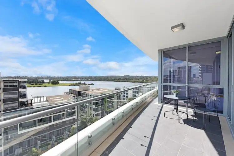 Second view of Homely apartment listing, 707/87 Shoreline Drive, Rhodes NSW 2138