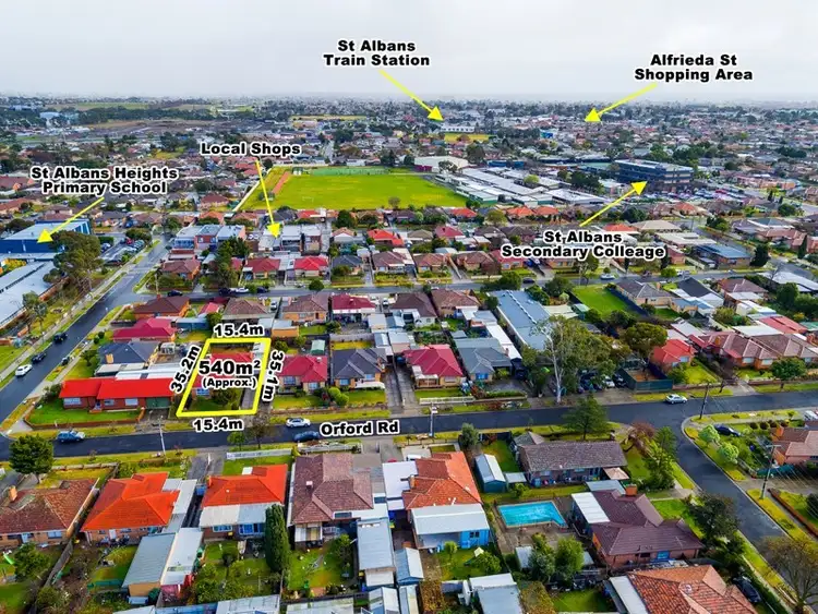 Third view of Homely house listing, 1 Orford Road, St Albans VIC 3021