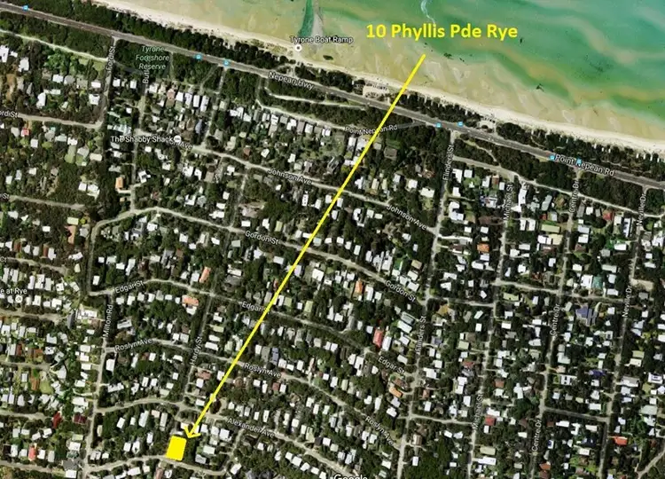 Second view of Homely land listing, 10 Phyllis Parade, Rye VIC 3941