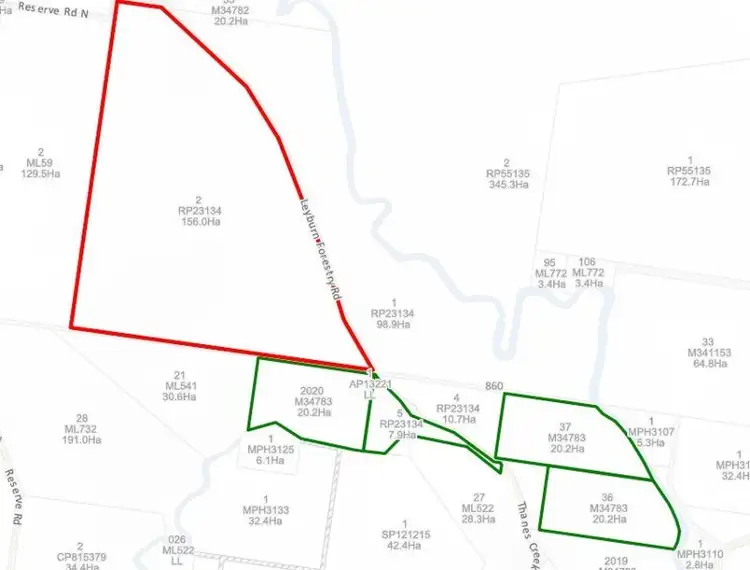 Lot 5 Leyburn Forestry Road, Thanes Creek QLD 4370