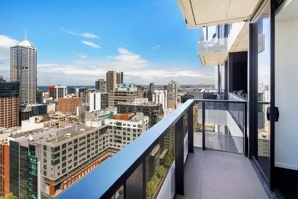 Main view of Homely apartment listing, 2706/350 William Street, Melbourne VIC 3000
