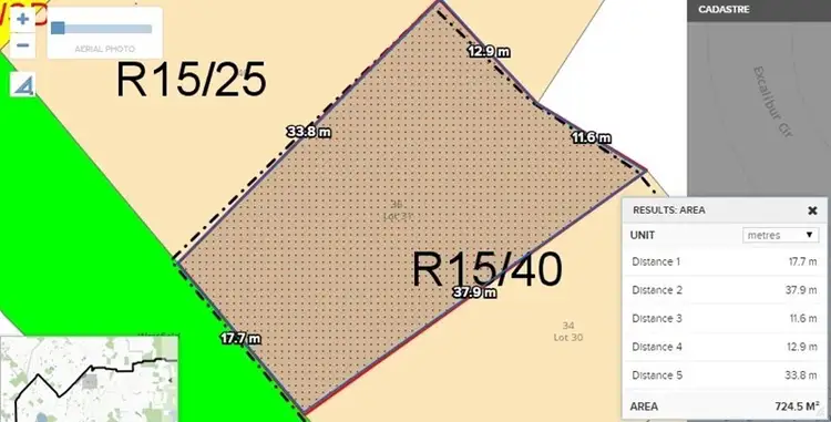 Second view of Homely land listing, 36 Excalibur Circle, Camillo WA 6111