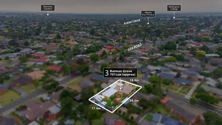 Second view of Homely house listing, 3 Batman Grove, Mulgrave VIC 3170