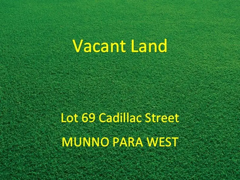 Main view of Homely land listing, Lot 69 Cadillac Street, Munno Para West SA 5115