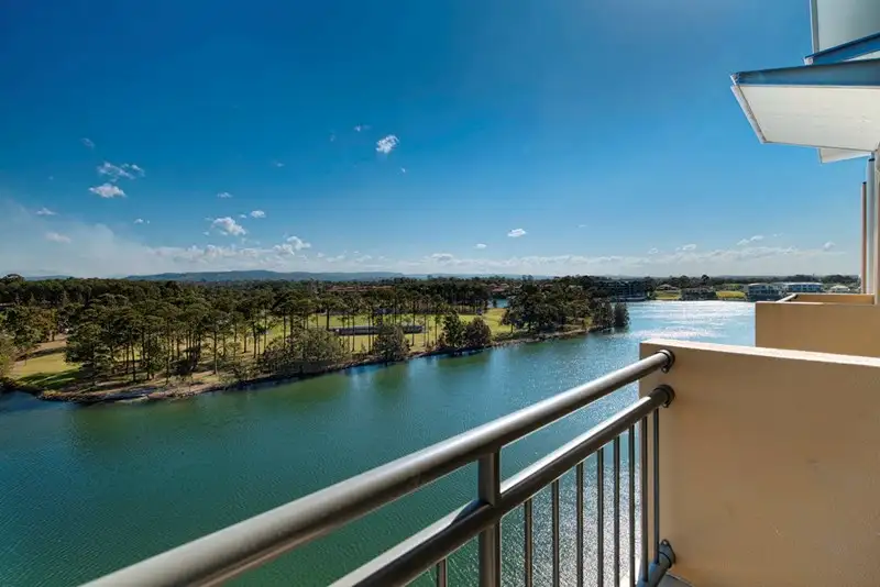Main view of Homely unit listing, 717/719 'Varsity Towers', 25 Lake Orr Drive, Robina QLD 4226