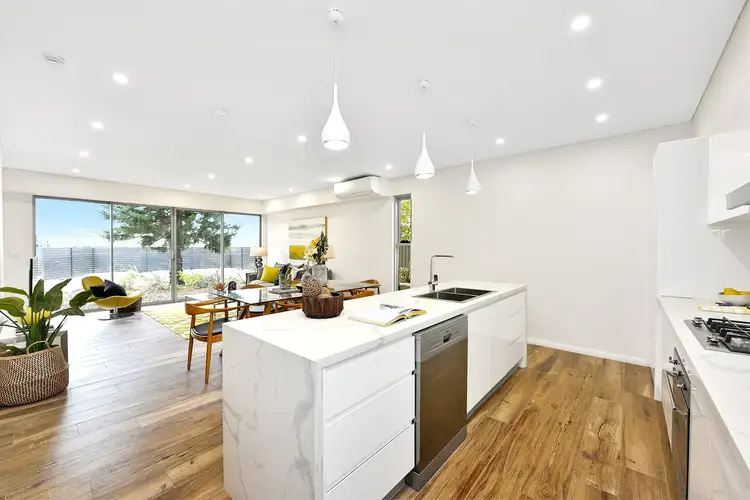 Second view of Homely townhouse listing, 1/17 Rhodes Street, Hillsdale NSW 2036