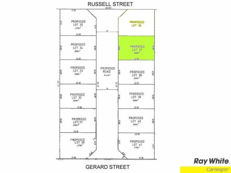 Main view of Homely land listing, Lot 37/96 Gerard Street, East Cannington WA 6107