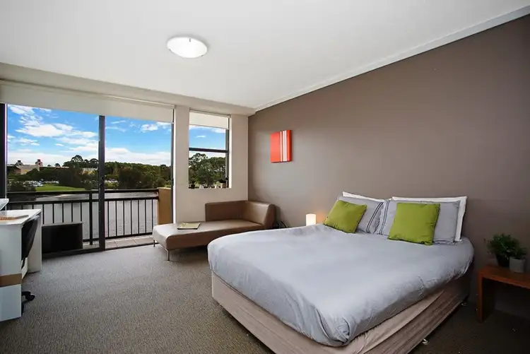 Second view of Homely apartment listing, 129 Varsity Towers 25 Lake Orr Drive, Robina QLD 4226