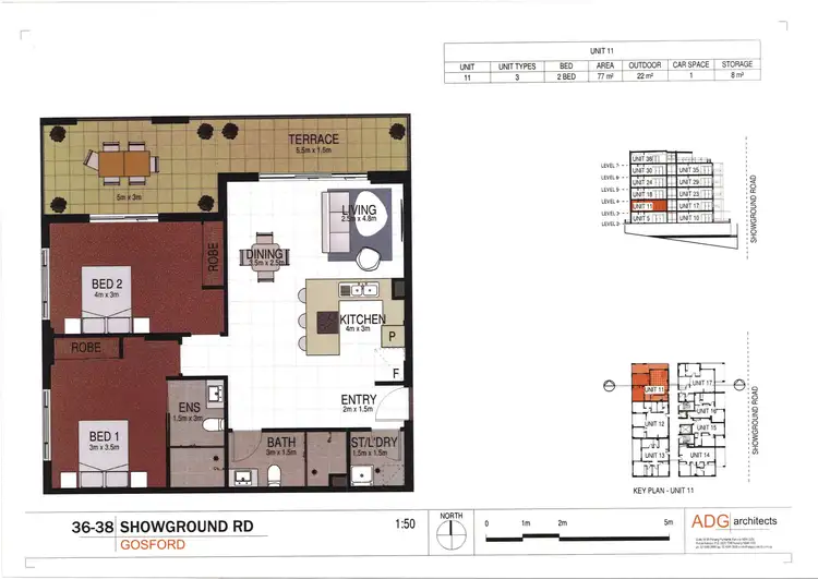 Sixth view of Homely unit listing, 11/36-38 Showground Road, Gosford NSW 2250