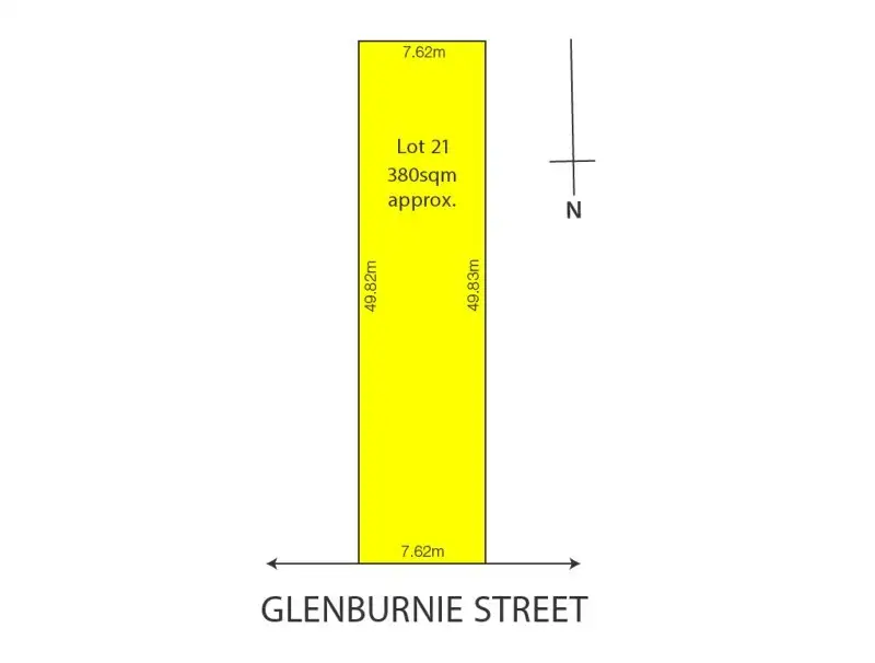 Main view of Homely land listing, Lot 21, 17 Glenburnie Street, Seaton SA 5023