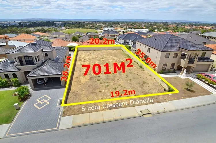 Second view of Homely land listing, 5 Eora Creek Terrace, Dianella WA 6059
